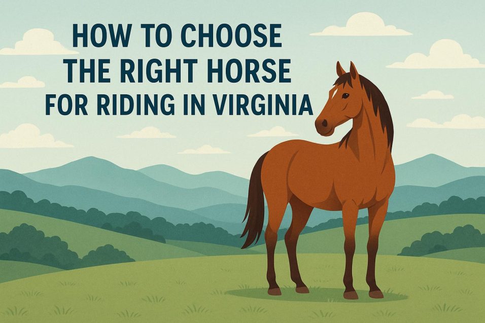 How to Choose the Right Horse for Riding in Virginia