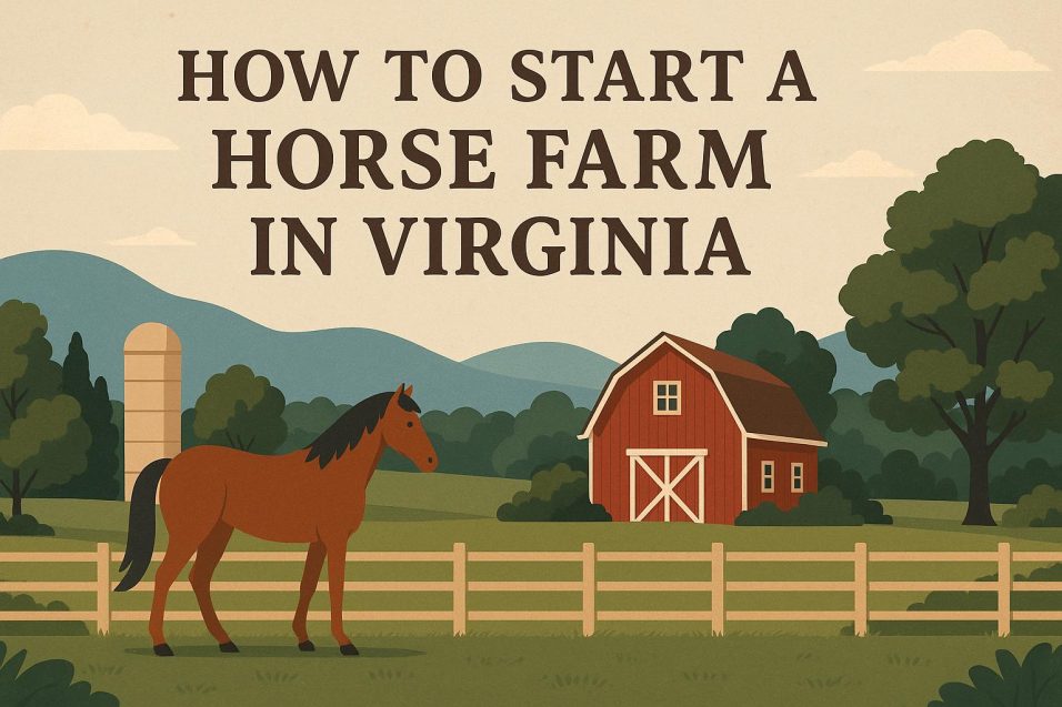 How to Start a Horse Farm in Virginia