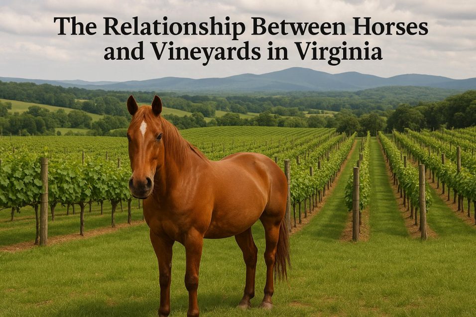 The Relationship Between Horses and Vineyards in Virginia